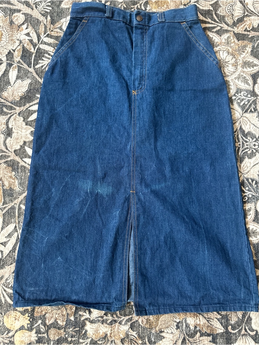 Vintage Sears Denim Skirt